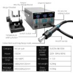 Sugon 8610dx 1000w Ed Display Lead-free Smd Rework Station - Image 11