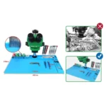 Relife RL-160B Microscope Maintenance Aluminum Alloy Mat for PCB - Image 3