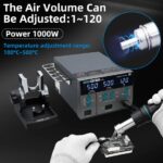 Sugon 8610dx 1000w Ed Display Lead-free Smd Rework Station - Image 4